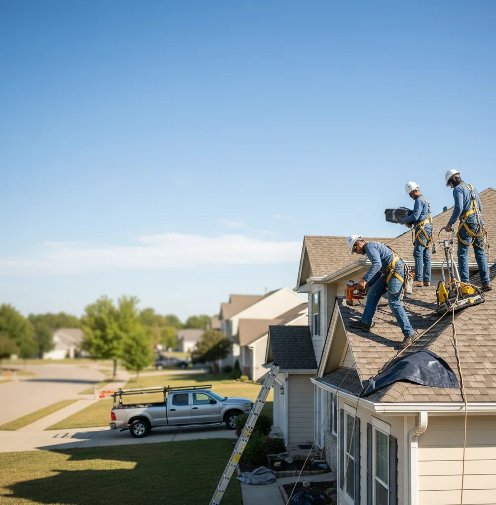 Roof Repair in Falcon Heights